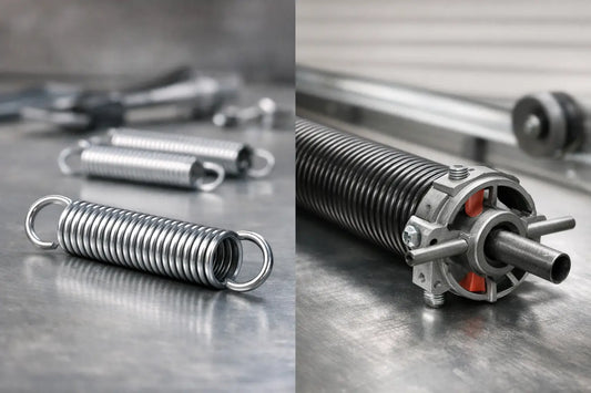 Extension Springs vs Torsion Springs Compared