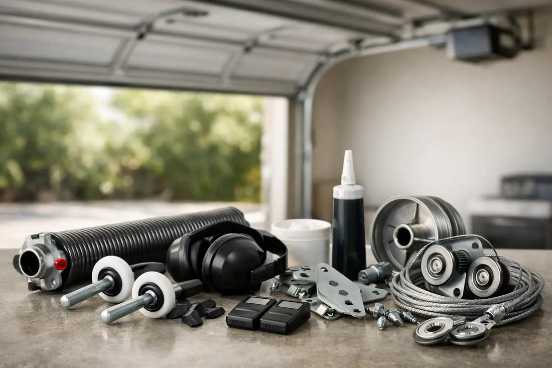 Garage Door Maintenance Parts Guide for Quiet Operation