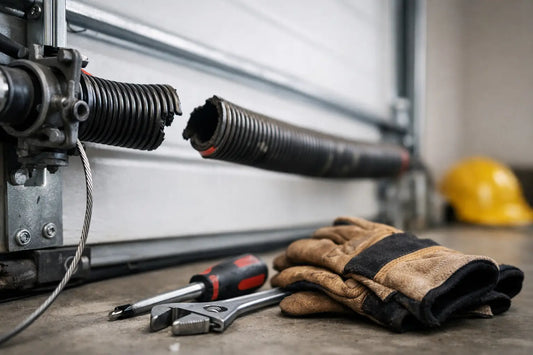 Are Garage Door Springs Dangerous? Yes, Here’s Why