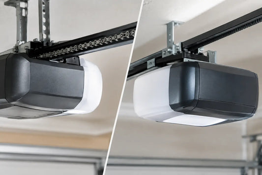 Chain Versus Belt Drive Openers Compared