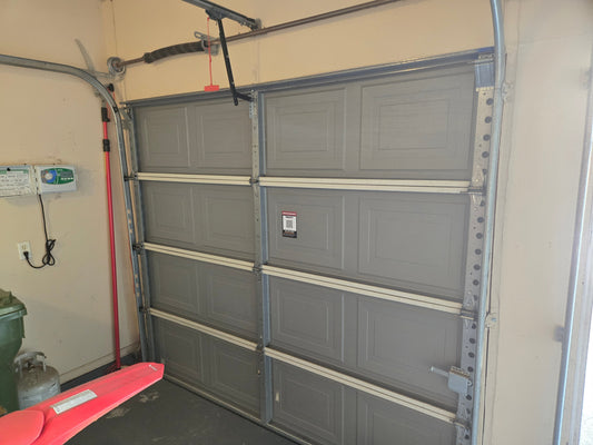 Garage Door Lubricant vs Silencer Kit